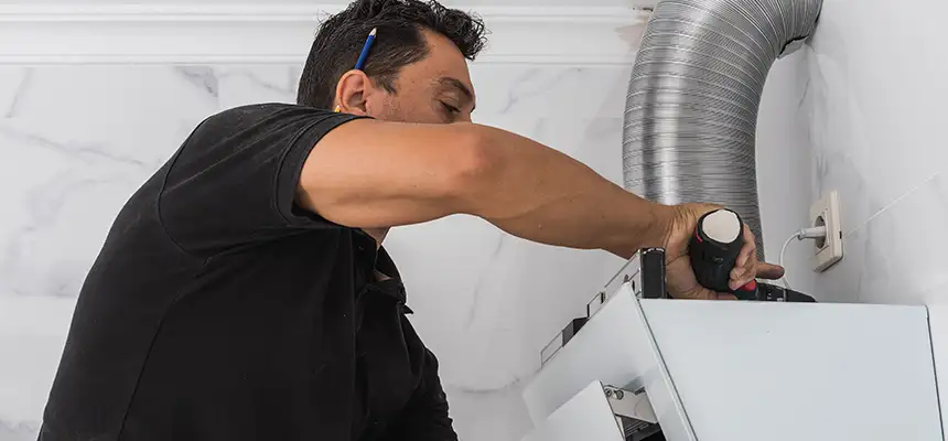 Precision In-wall Dryer Vent Cleaning & Rerouting Corrections in Stanton, CA
